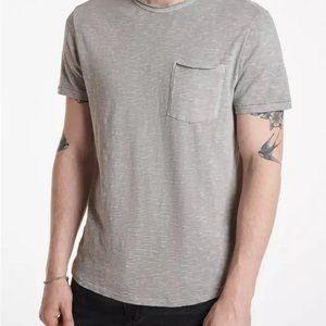 John Varvatos linen blend Cooper Vintage Crew short sleeve tee shirt NWOT